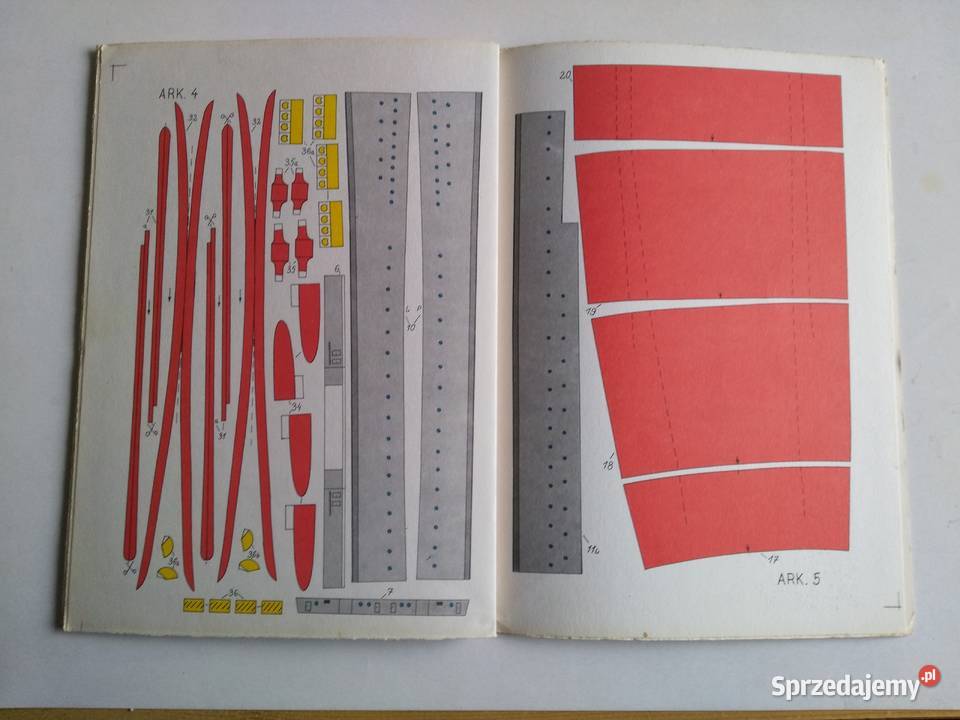 Mały Modelarz 231993 Francuski okręt liniowy Dąbrowa Górnicza sprzedam