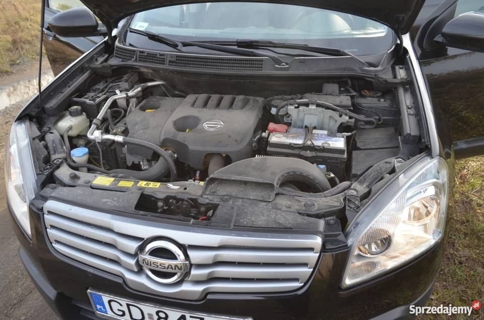 Nissan Qashqai 2 panoramiczny dach elektryczne szyby Gdańsk