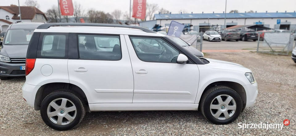 koda Yeti Panorama xsenon ledy super stan navi serwisowany w ASO pomorskie Lębork