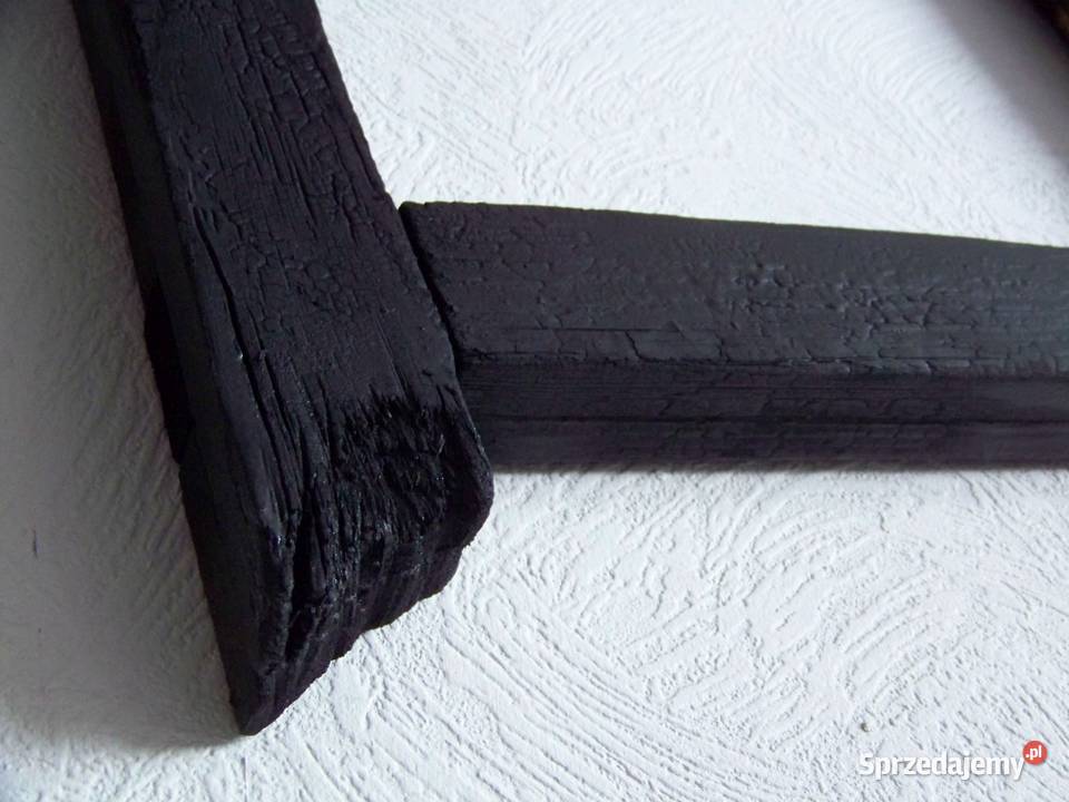 Oryginalna opalona rama zabez w żywicy Sandomierz