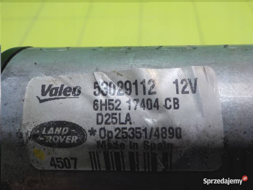 LAND ROVER FREELANDER II 08r silniczek Wycieraczki i spryskiwacze Suków