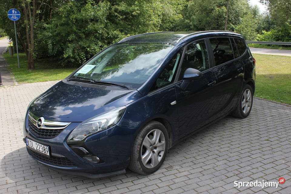 OPEL ZAFIRA TOURER 14 turbo benzgaz 2012 r małopolskie Wolbrom