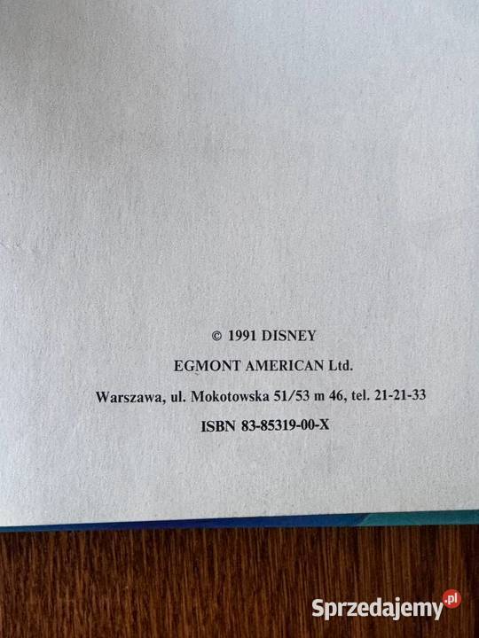 Kopciuszek Disney Egmont 1991 twarda okładka 96 twarda Książki i Podręczniki