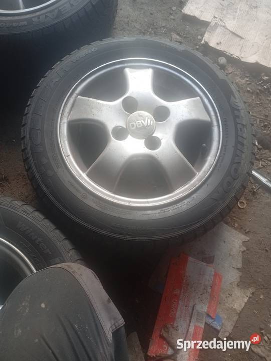 Alufelgi 14 Fiat 500 małopolskie Florynka