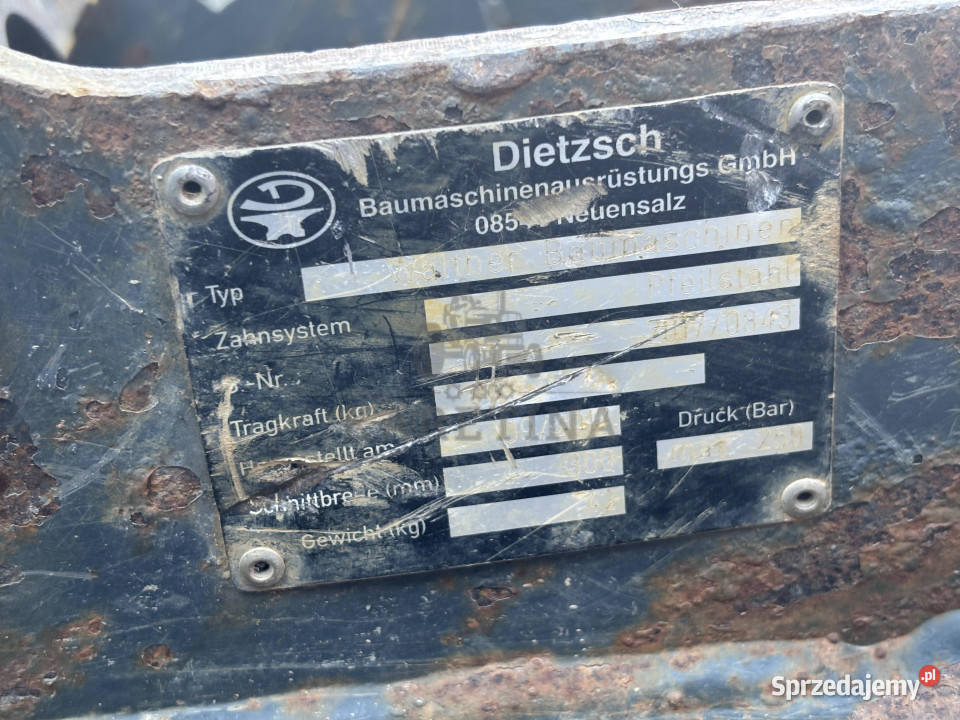 Walther Baumaschinen Łyżka Do Koparki 300mm Jastrzębniki