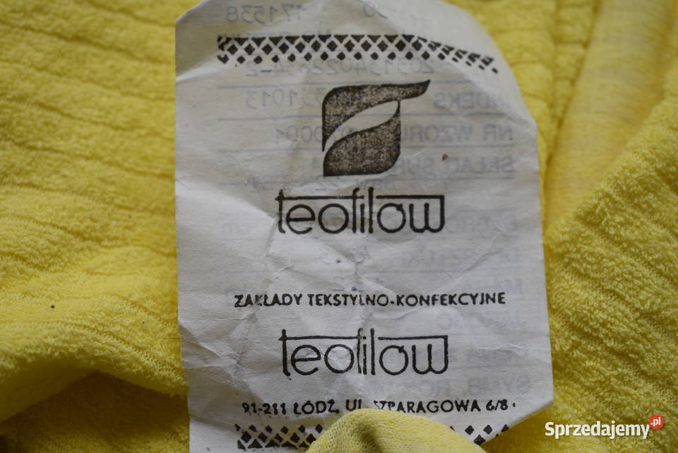 Tkanina frotte Warszawa sprzedam