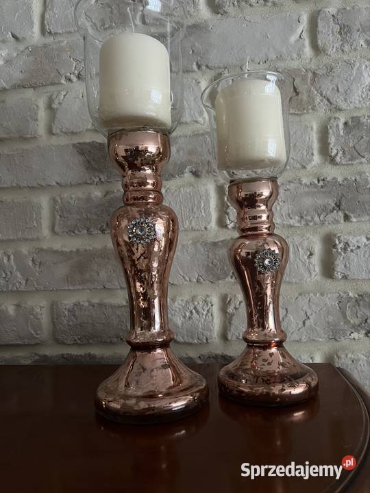 Piękne świeczniki Glamour lubuskie Żary