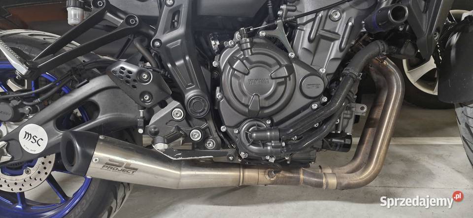 Yamaha MT07 A2 SCPROJEKT zadbany Piotrków Trybunalski