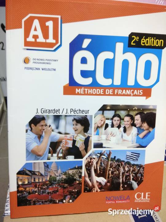 Echo a1 podręcznik wieloletni francuski sprzedam