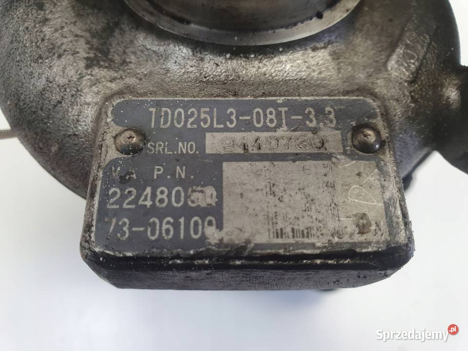 TURBOSPRĘŻARKA Rover 75 20 CDT TD025L308T33