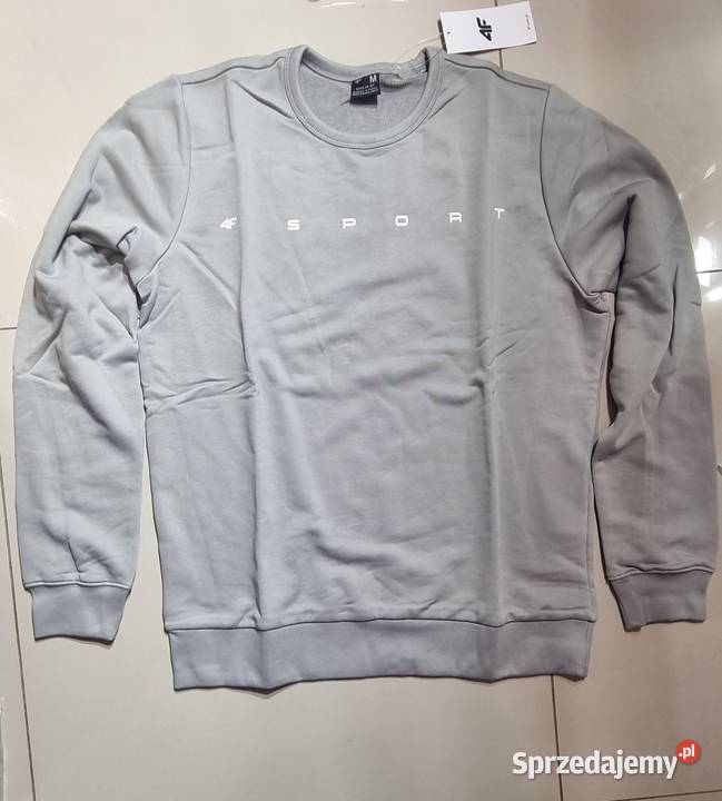 NowaBluza dresowa 4F nierozpinana męska szara Rozmiar XL Legnica