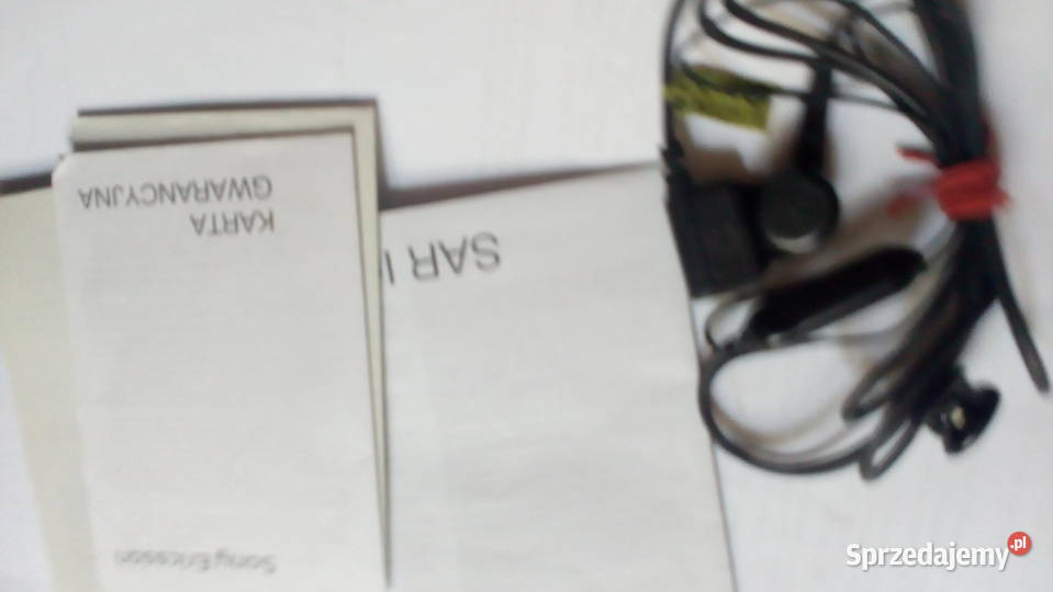 Telefon cyfrowy produkcji japońskiej Sony Warszawa