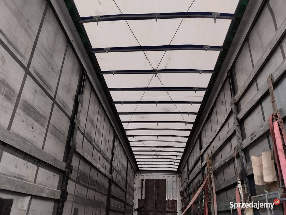 Naczepa firanka mega Krone oś podnoszona SAF Lublin