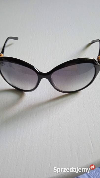 WŁOSKIE MARKOWE OKULARY PRZECIWSŁONECZNE GUCCI Dla kobiet Piła
