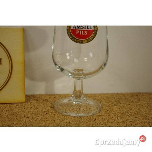 Komplet 9 szklanek degustacyjnych Amstel Pils