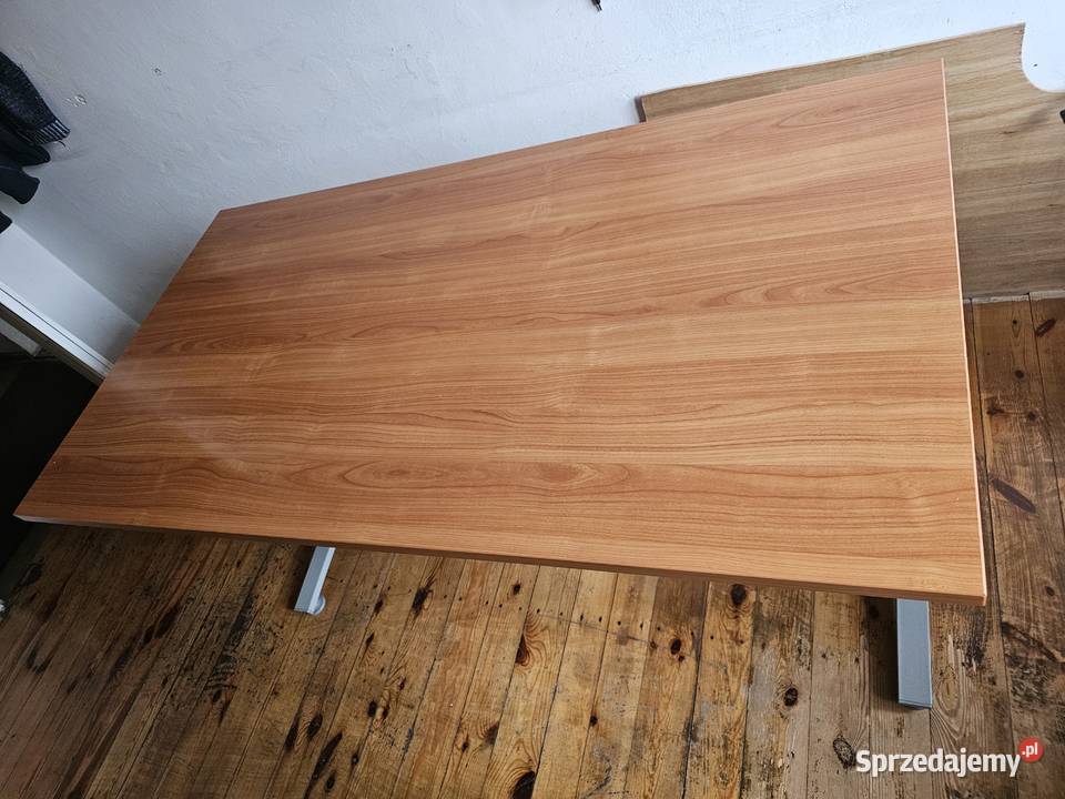 Duże solidne biurko lubuskie Świebodzin sprzedam