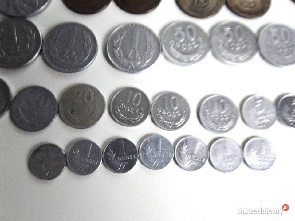 Zestaw 37 monet z PLRu w tym Żniwiarka z 1974r Warszawa