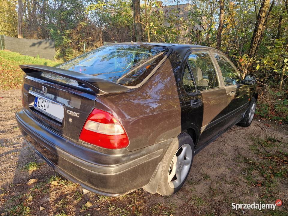 Zadbana Honda Civic 14b 1998 dużo nowych części Ciechocinek