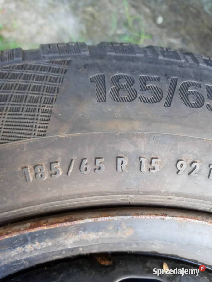 Komplet kół z oponami zimowymi 18565 r 15 dolnośląskie Milicz