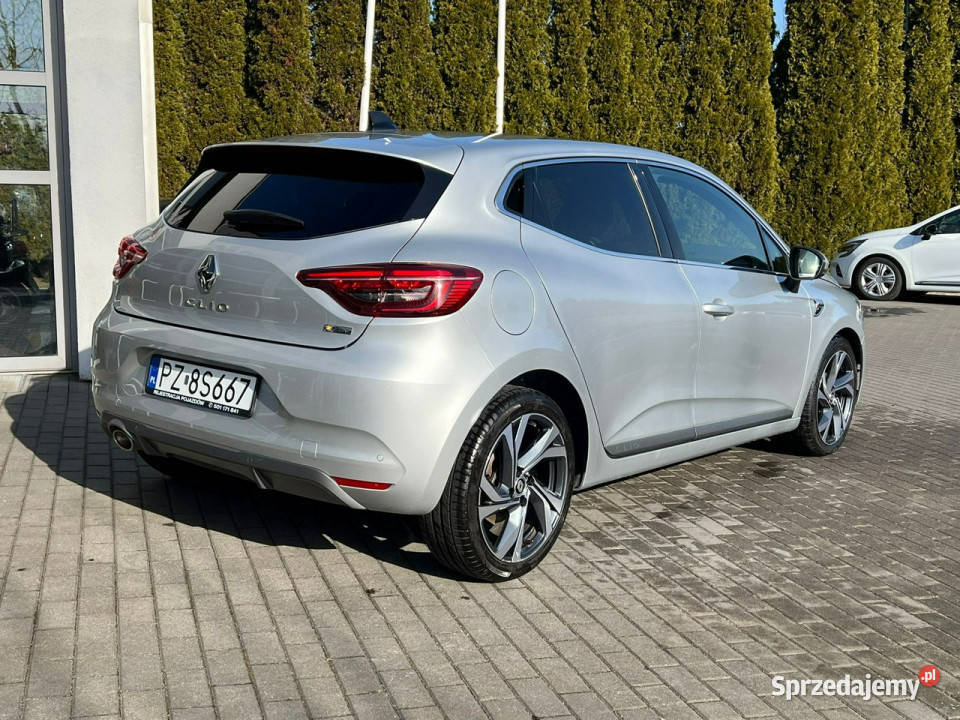 Renault Clio RSLine 10t Kamera FullLED KeyFree światła do jazdy dziennej wielkopolskie Baranowo