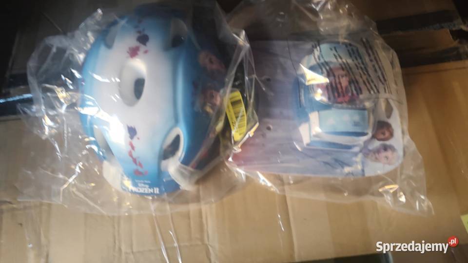 Frozen kraina lodu Zestaw Ochraniaczy I Kask Książ Wielkopolski sprzedam