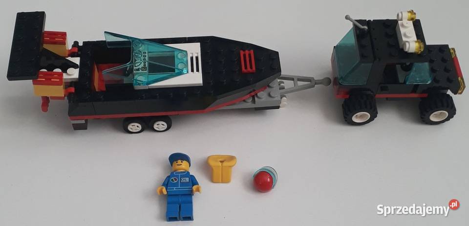 Klocki LEGO System auto z motorówką 6596 Wave Nowa Sól