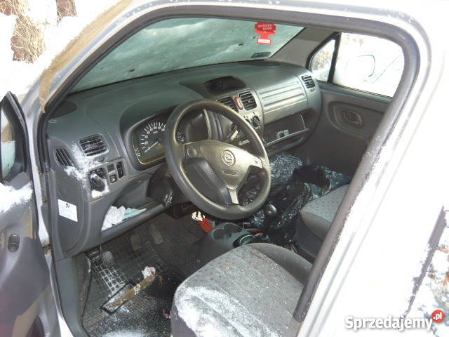 OPEL AGILA 2000rBENZYNA Uszkodzony Agila Wiązowna