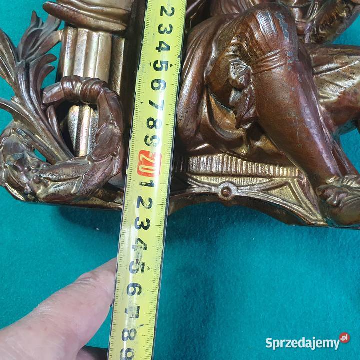 Stara figura z cynkalu Antyki