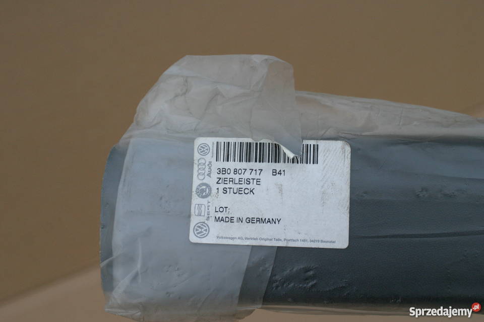 VW PASSAT B5 LISTWA ZDERZAKA PRZÓD LEWA PRAWA Bieleń sprzedam