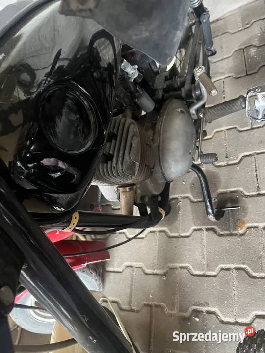 Wsk 125 papiery nowy fotel ładna 25885km Gowarzewo