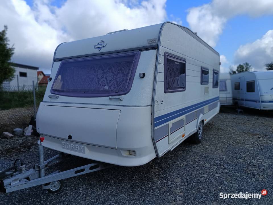 przyczepa kempingowa HOBBY campingowa kemping Międzybrodzie Bialskie sprzedam