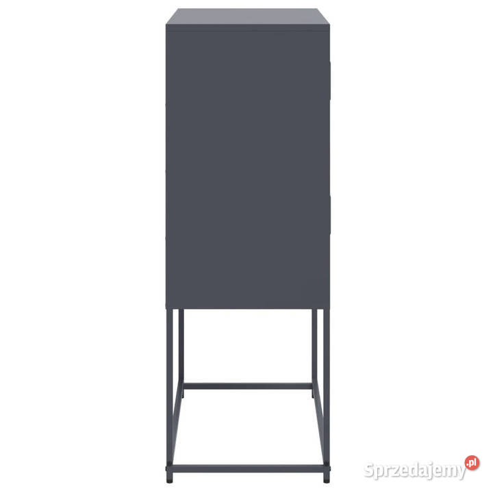 Szafka antracytowa 685x385x107 stal WM846484
