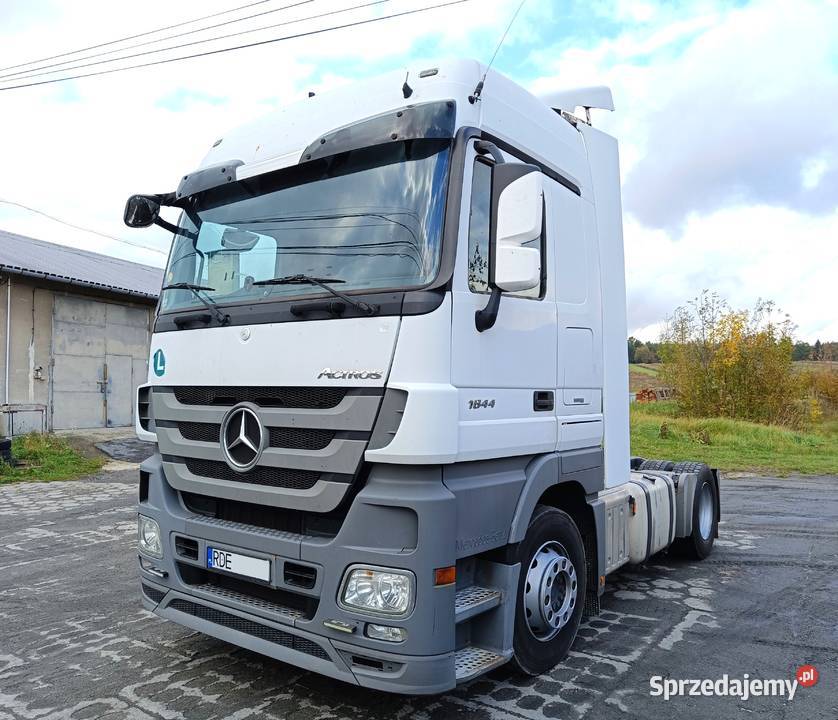 MERCEDES Actros MP 3 1844 Euro 5 2011 biały Ciągniki siodłowe Brzostek