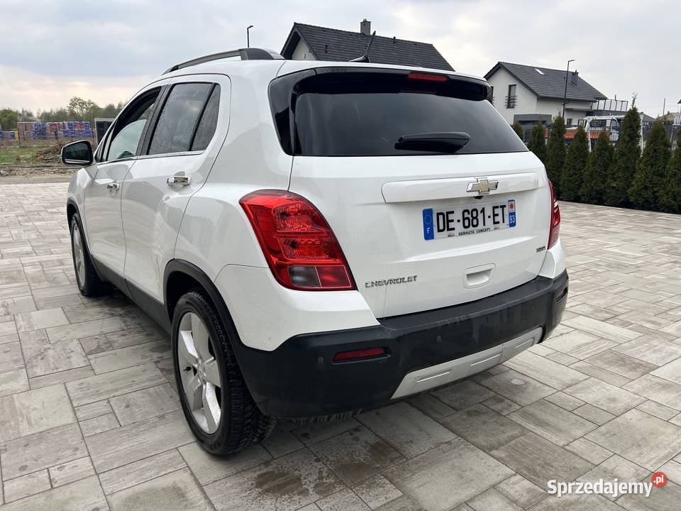 Chevrolet Trax 17 VCDi 16V 131 Turbo 2014r Auto biały Trax śląskie Pyskowice