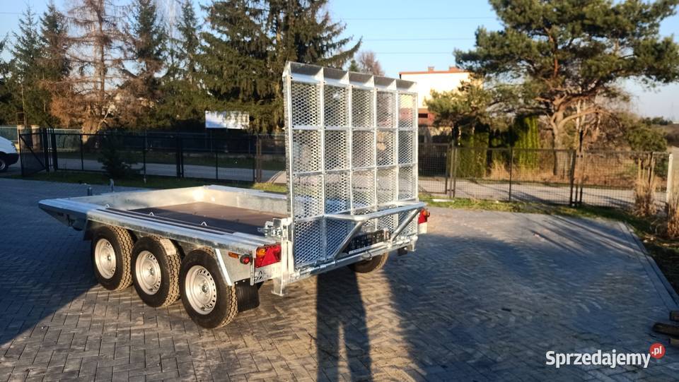 NOWA PRZYCZEPA FRACHT POD MINIKOPARKĘ FRACHT lawety sprzedam