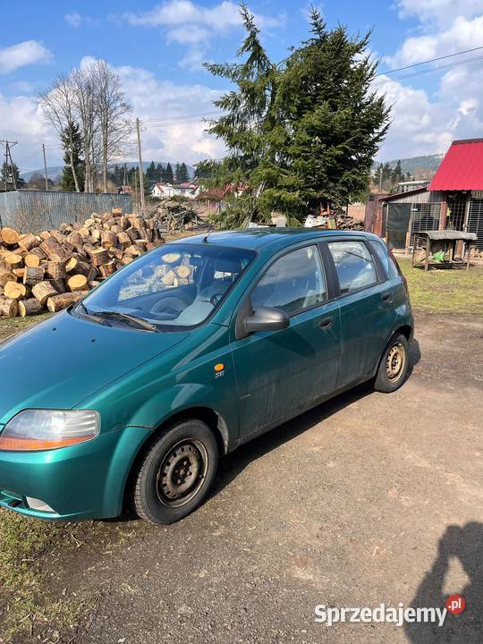 Daewoo Kalos 2005 Długie opłaty niski przebieg benzyna Wałbrzych sprzedam