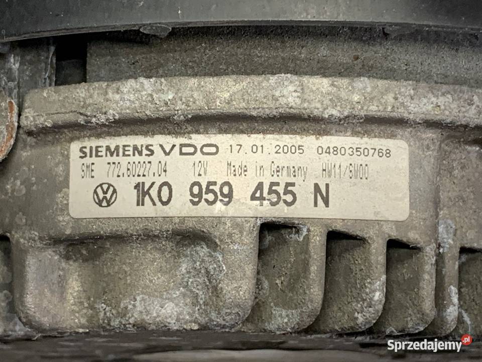 WENTYLATOR CHŁODNICY VW TOURAN 20 150 1K0959455N osobowe
