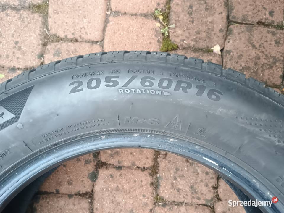 Opony wielosezonowe 205 60 16 96V Samochodowe Korsze