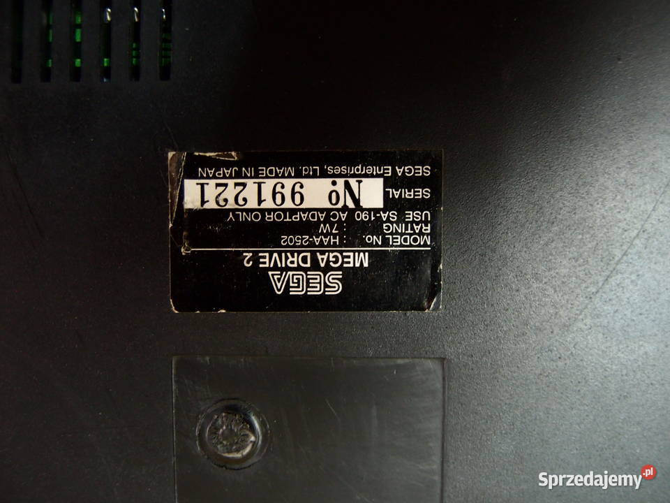 Konsola SEGA MegaDrive2 16Bit Produkcja Japan Łódź