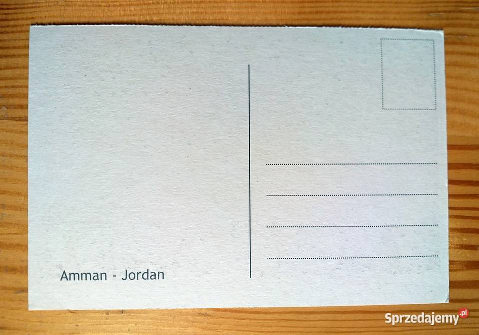 AMMAN NOCNY WIDOK NA STOLICĘ JORDANII Piszczac