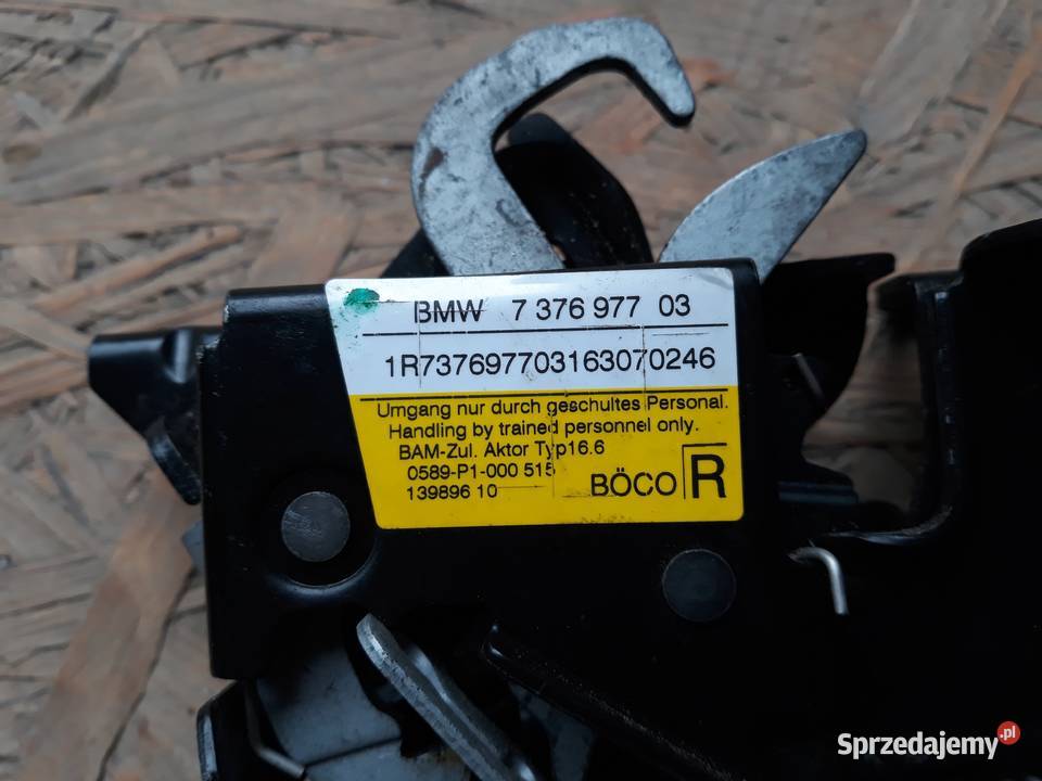 BMW 2 F46 X1 F48 ZAMEK MASKI PRAWY 7376977 sprzedam
