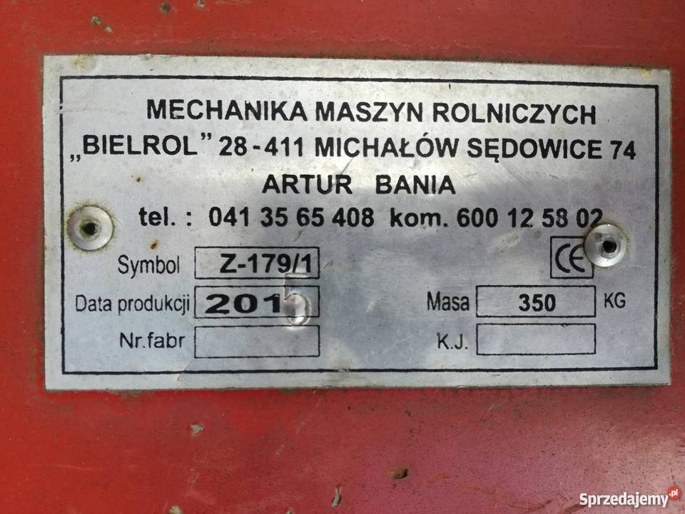 KosiarkaŚcinarka do grochufasoli Pozostałe lubelskie Wożuczyn