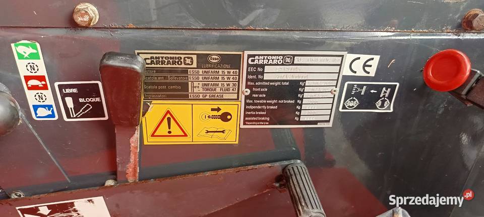 Antonio carraro 3800 hst 38 tigertrack Jastków