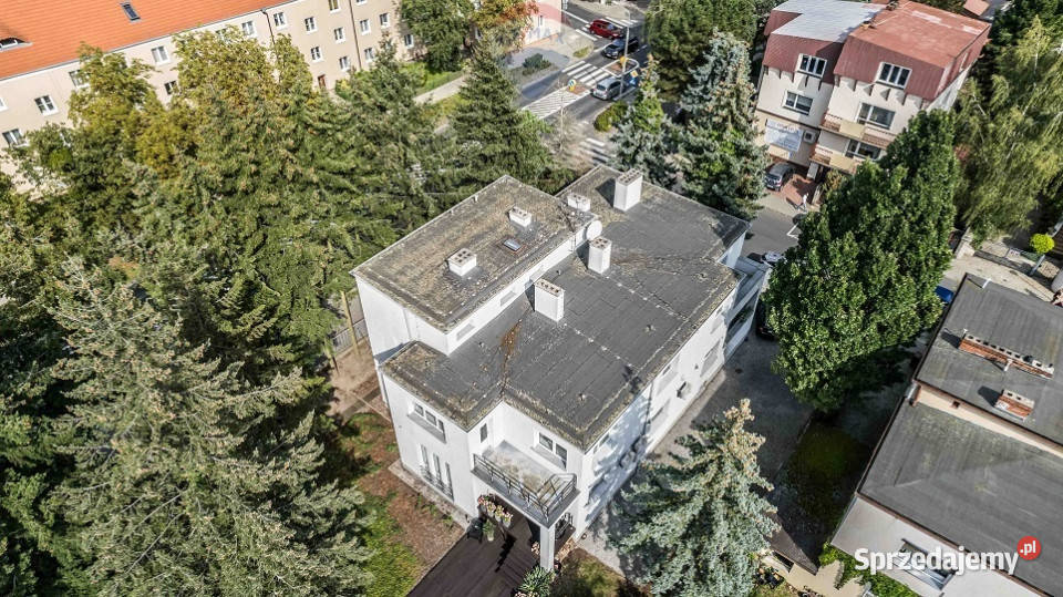 Willa modernistyczna na Starym Grunwaldzie wielkopolskie Poznań