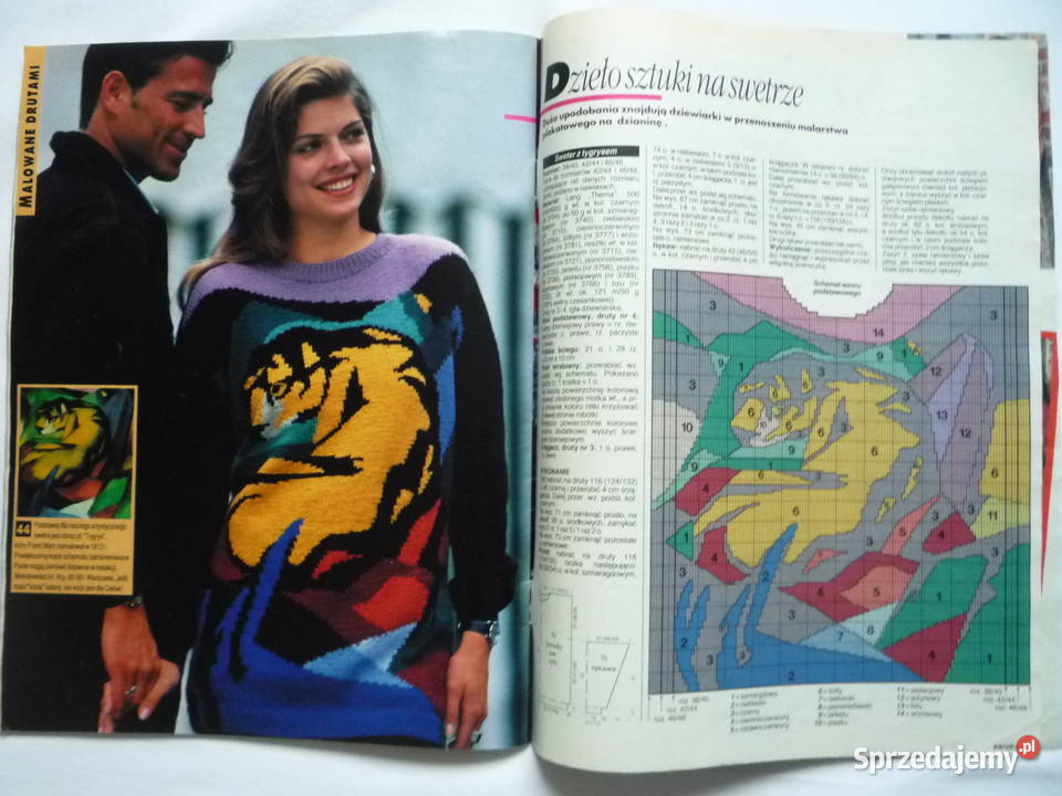 Sandra 91994 Wzory na druty Sweterki Kobiet Plotki, moda, uroda Szczecin