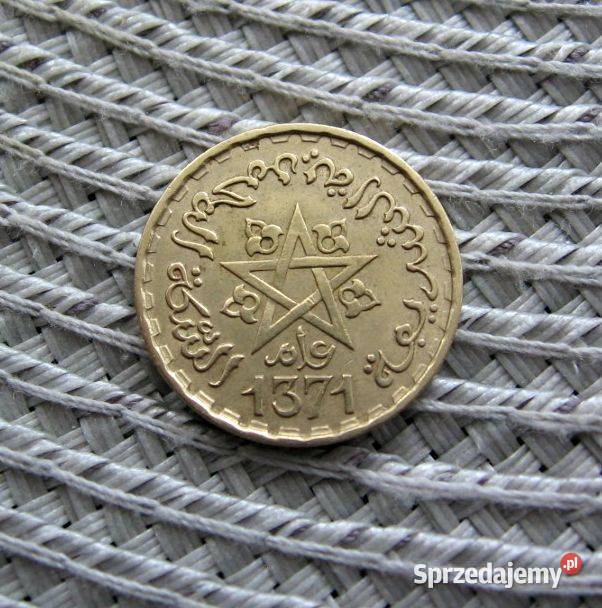 Maroko Francuskie 10 Frank 1952r Ładna Numizmatyka Kalisz