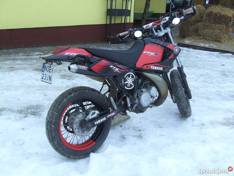 Yamaha DT 125 X Super Moto SM Pełna historia Olecko