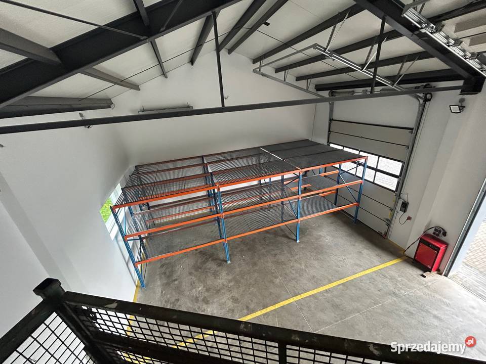 Półpiętro magazynowe antresola podest regały małopolskie Wieliczka
