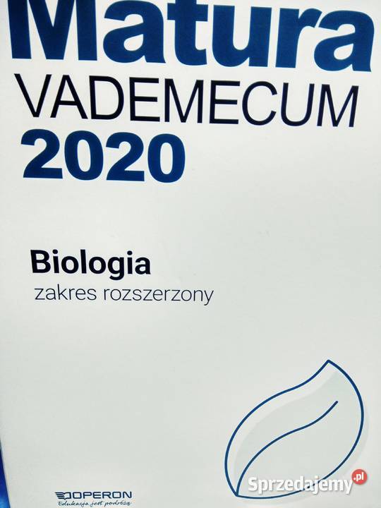 Vademecum maturzysty rozszerzenie biologia Warszawa