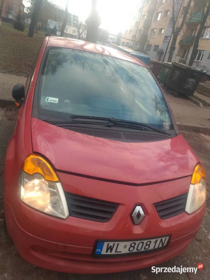 Renault Modus 12 LPG 2006r Okazja Aktualny Białystok sprzedam